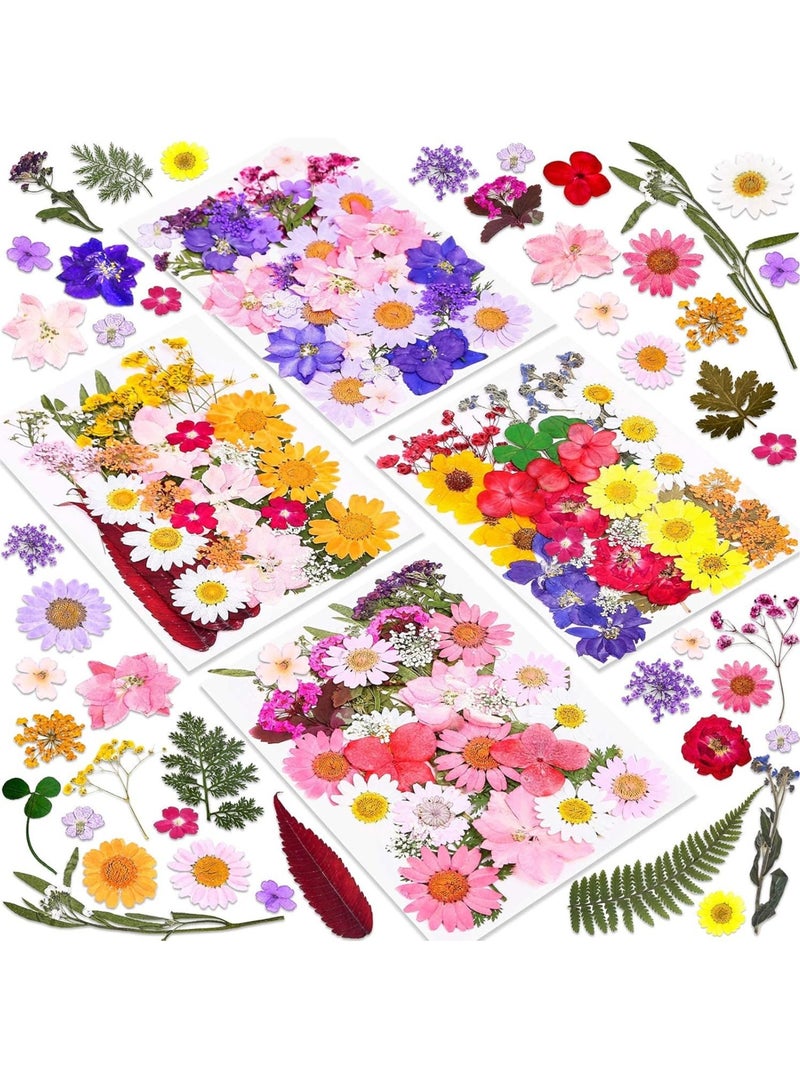 LEDIN Real Dried Flower Dry Plants For Aromatherapy Candle Epoxy Resin Pendant Necklace Jewelry Making Craft DIY Accessories Natural Dried Flowers Mixed ,Home Decoration Filling Materials (140 Pcs)  - Image 1
