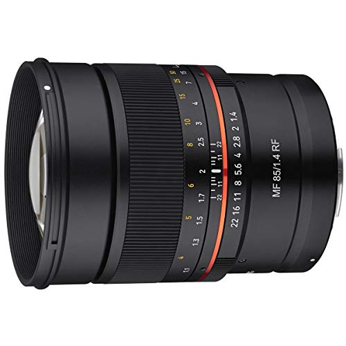 ROKINON 85mm F14 Weather Sealed High Speed Telephoto Lens for Canon R Mirrorless Cameras - Image 3