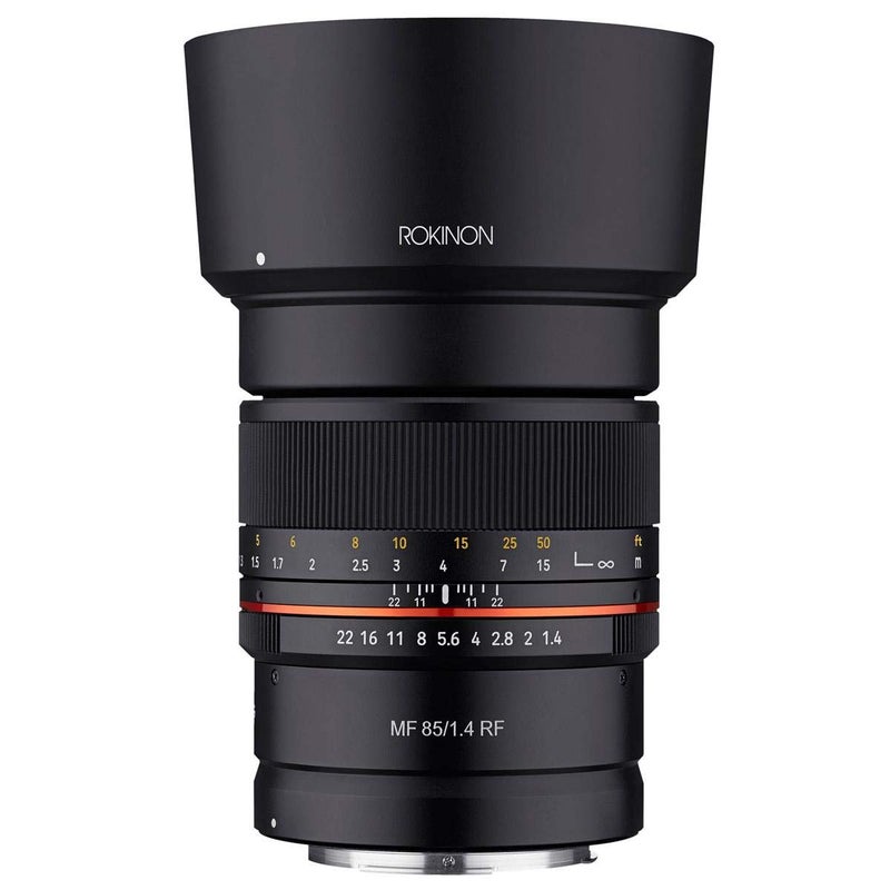 ROKINON 85mm F14 Weather Sealed High Speed Telephoto Lens for Canon R Mirrorless Cameras - Image 2