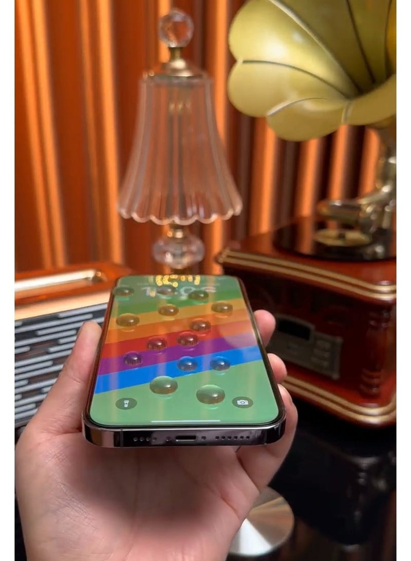 Haimo Super Glass Magic Box HD Screen Protector, High-Aluminum Material, Oil-Resistant, Fingerprint-Proof, Scratch-Resistant, Wear-Resistant with Rounded Edges for Comfortable Grip for iphone 17,iphone 16pro，Extremely simple installation and use - Image 4