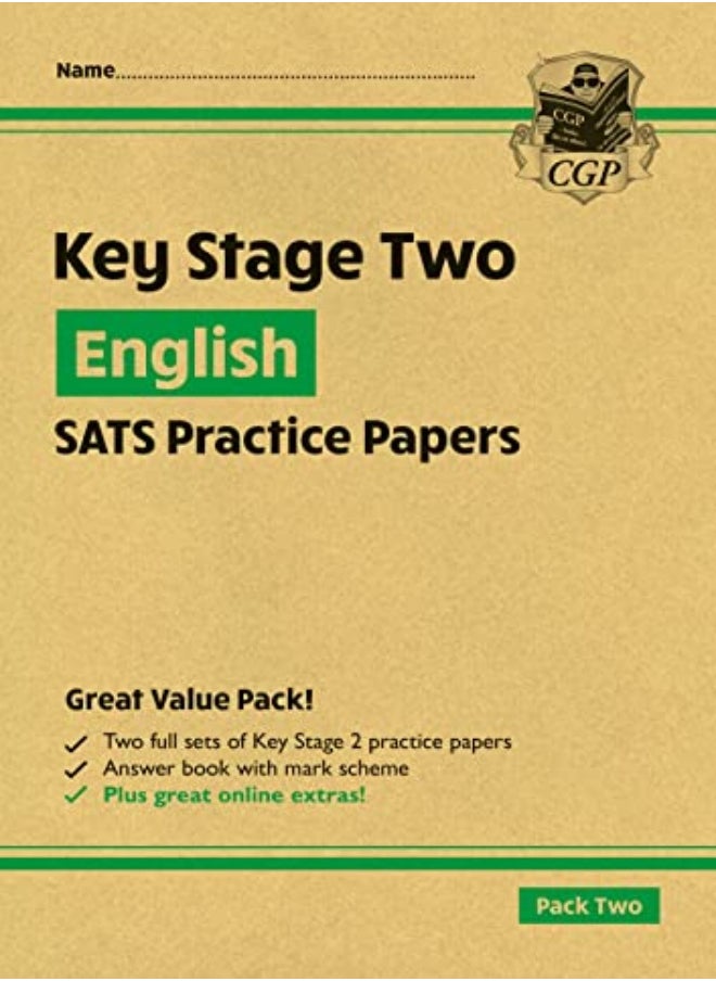 Ks2 English Sats Practice Papers Pack 2 For The 2023 Tests With Free Online Extras by CGP Books - CGP Books Paperback 