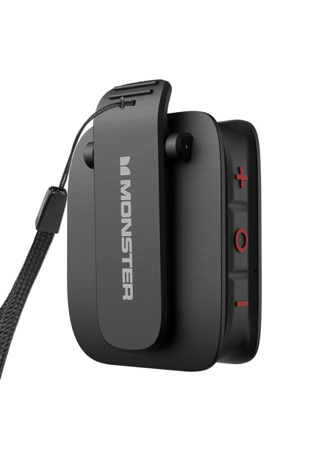 Monster Monster Blaster Micro Bluetooth Speaker, IPX7 Waterproof Level, USB-C Charging Port, 450mAh Battery Capacity - Black  - Image 3