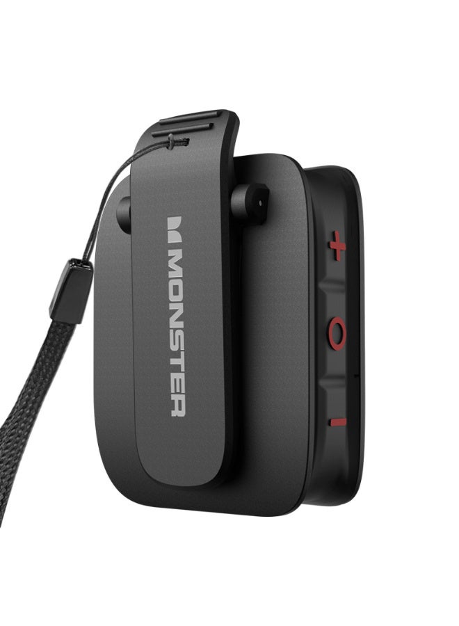 Monster Monster Blaster Micro Bluetooth Speaker, IPX7 Waterproof Level, USB-C Charging Port, 450mAh Battery Capacity - Black  - Image 4