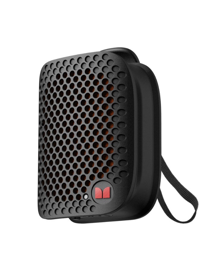 Monster Monster Blaster Micro Bluetooth Speaker, IPX7 Waterproof Level, USB-C Charging Port, 450mAh Battery Capacity - Black  - Image 2