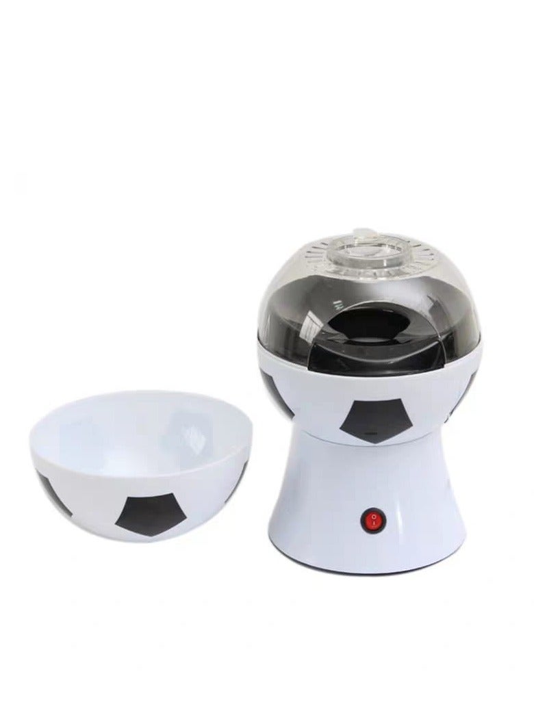 بيج آلة صنع الفشار الكهربائية الصغيرة لكرة القدم، آلة نفخ الطعام للأطفال الصغار، آلة تفجير الفشار الصحي، قابس أمريكي - Image 3