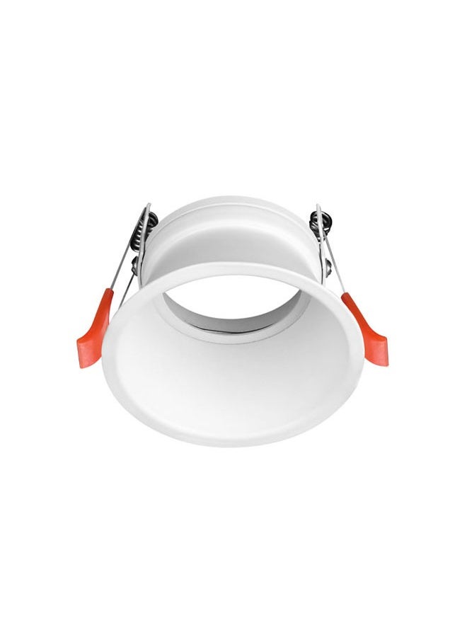 ٍSiera Light - Spotlight frame, plain white 8.2 cm Y082 - Image 1