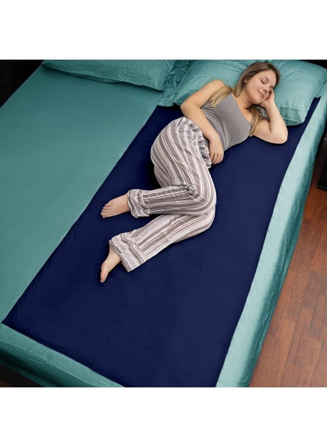 Inspire Waterproof Mattress Pad, Dark Colored to Hide Stains, Oversized 34"x 72" – Quilted, Bed Pad for Incontinence Washable, for Adults and Kids Reusable Underpad - Image 1