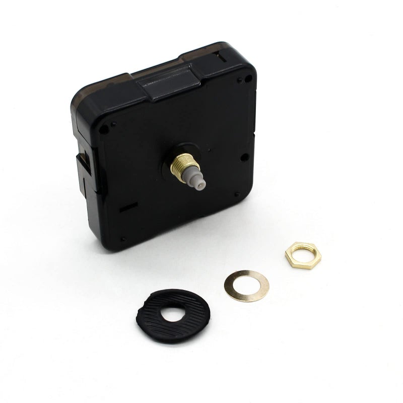 suiwotin 1pc Clock Mechanism Replacement, 13mm/0.51 Inch Shaft Length Wall Clock Mechanism, Quartz Clock Movement, DIY Silent Movement Mechanism Replacement (Thread: 0.21"/5.5mm) - Image 1