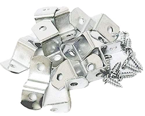 12 Canvas Offset Clips Extra Heavy Duty with Screws 10 Pack