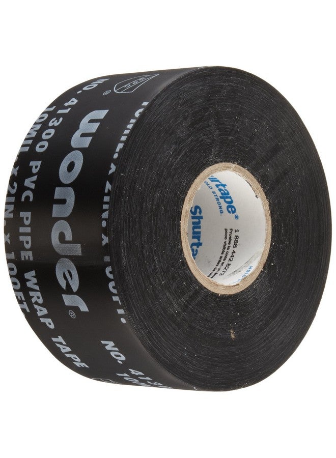 Shurtape Pw100 Corrosion Protection Pipe Wrap Tape 2 In. X 100 Ft. (Black) 