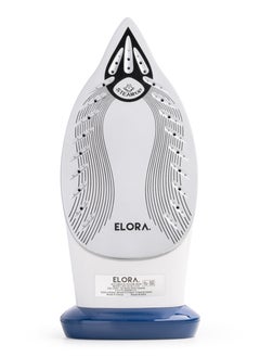 ELORA Elora Multifunctional Steam Iron with Non-Stick Soleplate, Wet&Dry, Temperature Control,  Burst&Spray Function 2000-2400 W ELSI-2123 Blue  - Image 3