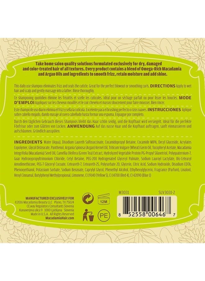 Macadamia Natural Oil Smoothing Shampoo 10 oz  - Image 4