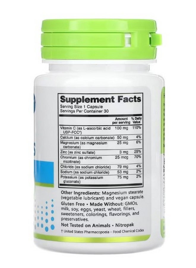 Nutribiotic Performance Essential Electrolytes 30 Vegan Capsules - Image 2