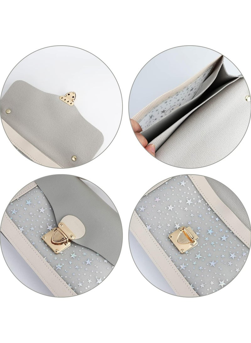 CMGTYYD Little Girls Shoulder Bag, 2 Pieces Princess Mini Bag Crossbody Bag Pu Shoulder Handbag Little Girls Handbag for Kids Toddler Girls Preschoolers - Image 3