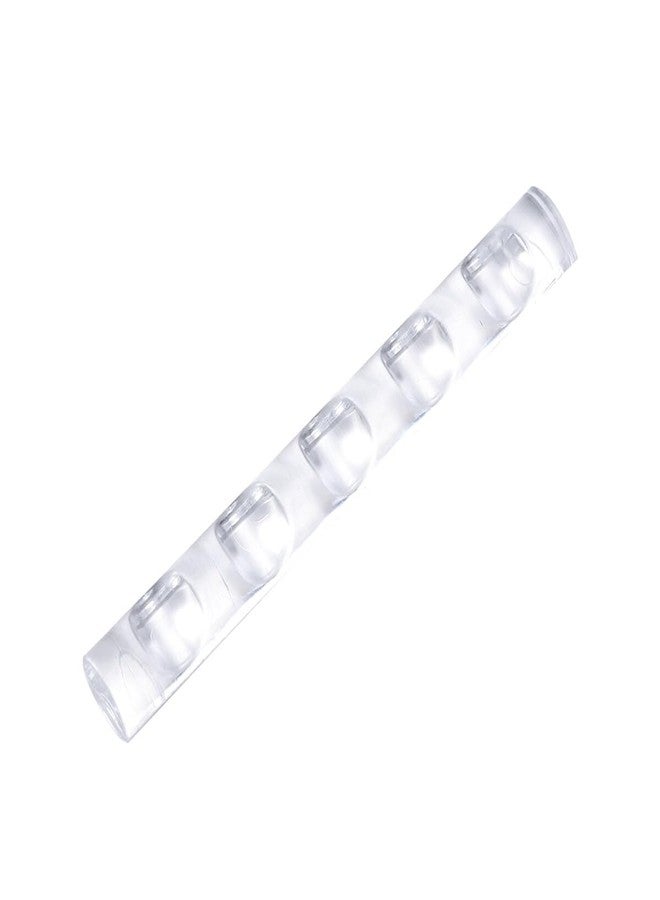 SquarezhenBo Brush Holder Nail Art Acrylic Simple Transparent Pen Brush Stand Brush Rest Brush Rest for 5 Nail Pens Gel Nails Nail Tools Nail Supplies Stylish Useful Paint Brush Holder Nail Art and Polish - Image 1