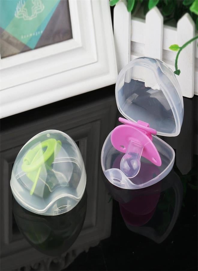 Portable Baby Pacifier Storage Box, Dustproof Pacifier Holder, Baby Feeding & Training Accessory - Image 3