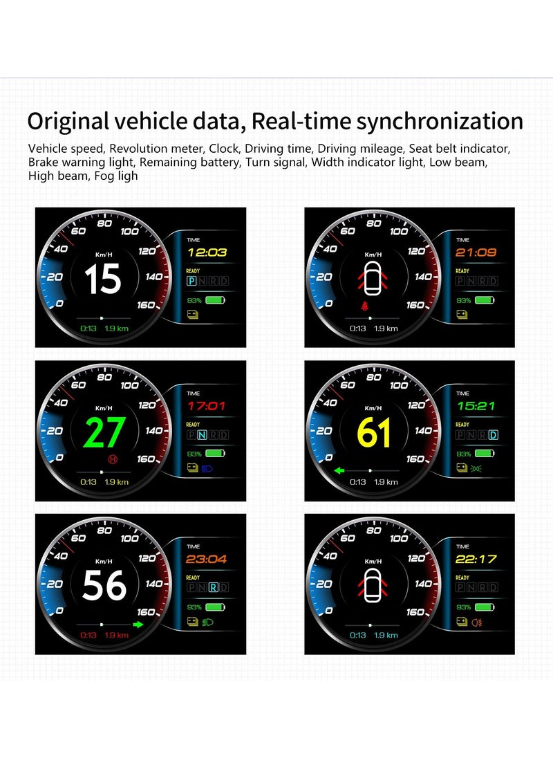 GULFLINK GULFLINK Head Up Display(HUD) T9 For Tesla Model 3 And Model Y  - Image 4