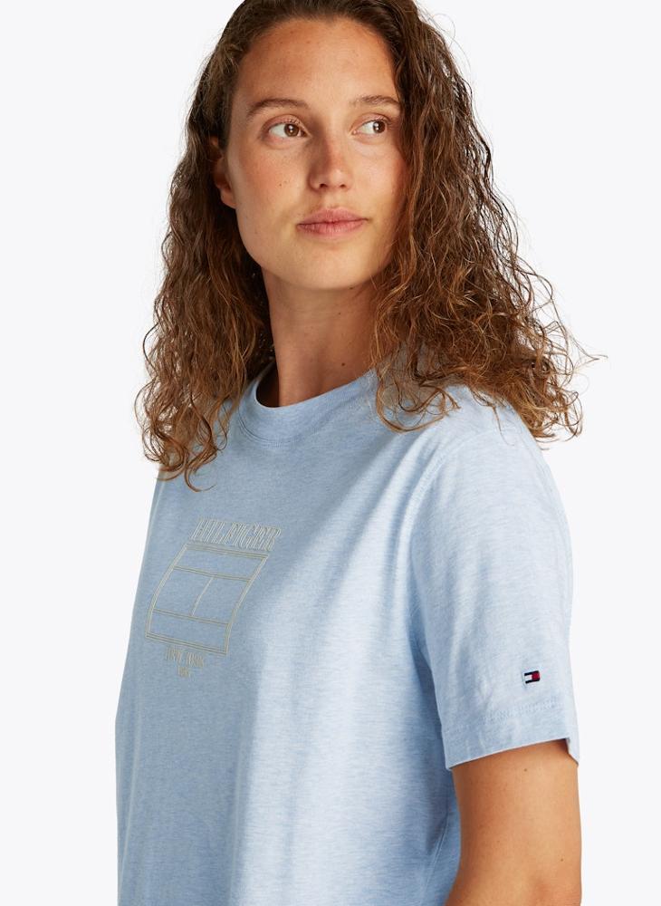 TOMMY HILFIGER Logo Crew Neck T-Shirt - Image 3