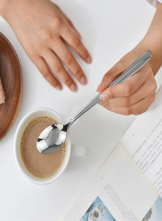 Anbers 12 Pieces Long Handle Spoon, Stainless Steel Ice Tea Spoon Milkshake Spoon - Image 5