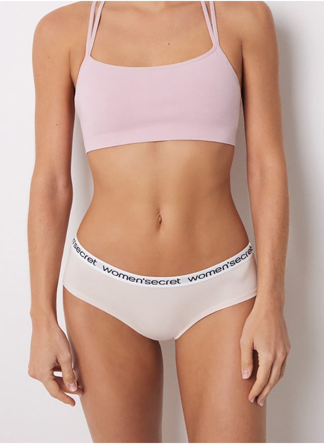 women'secret Pack Of 7 Wide Cotton Panties With Logo  - Image 4
