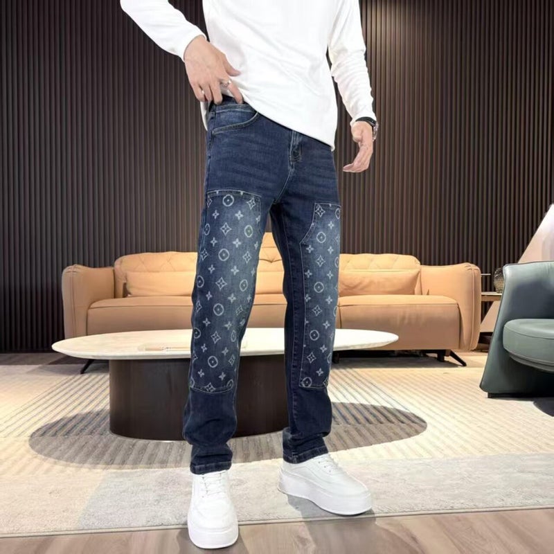 Unisex Casual Daily Denim Jeans - Image 3