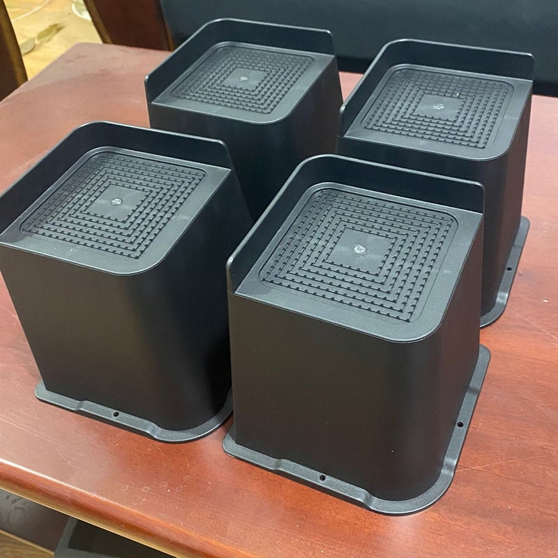 4pcs Furniture Risers Anti-skid Sofa Feet Risers Half-wrapped Couch Chair Leg Raisers - Image 3