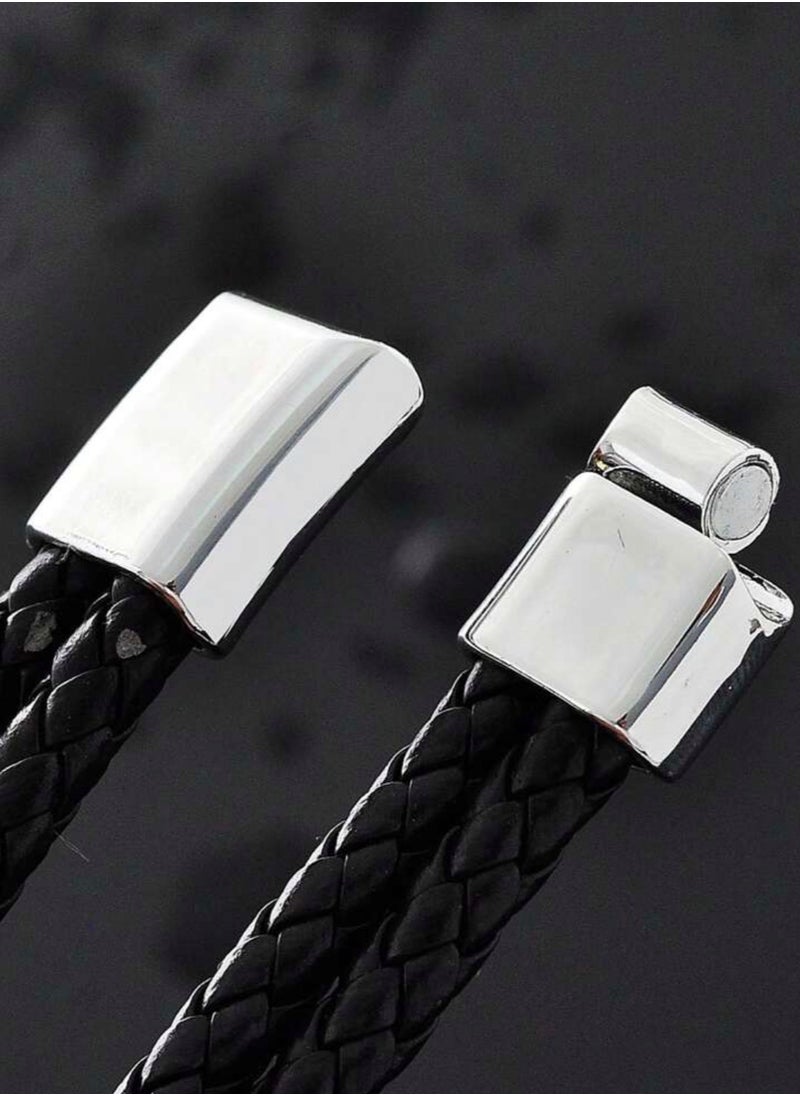 JewelryEveryday - Elegant High Quality Of PU Leather Bracelet For Men - Image 1