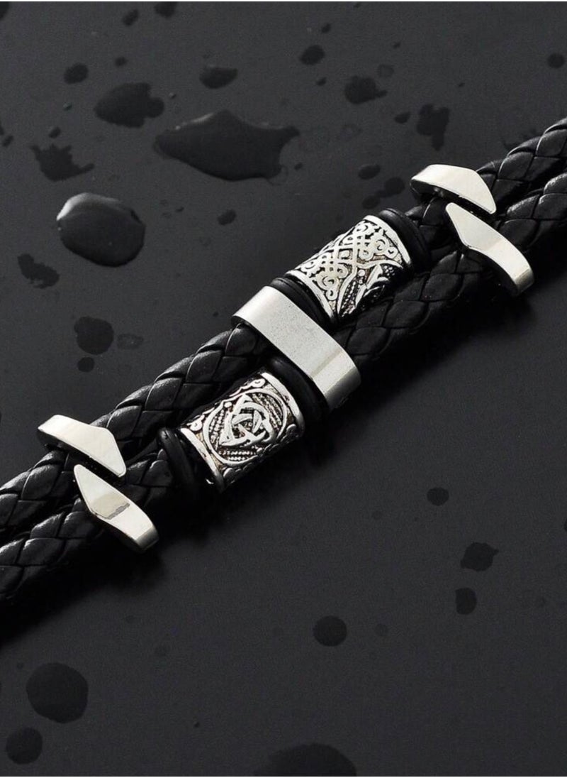 JewelryEveryday - Elegant High Quality Of PU Leather Bracelet For Men - Image 1