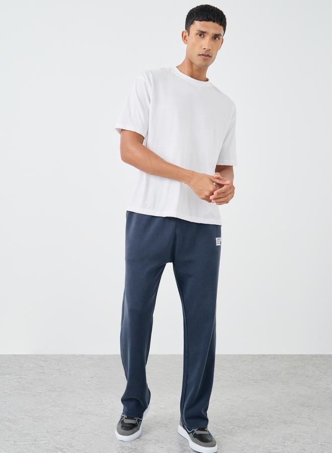 Styli Styli Badge Detail Oversize Joggers with Drawstring  - Image 2