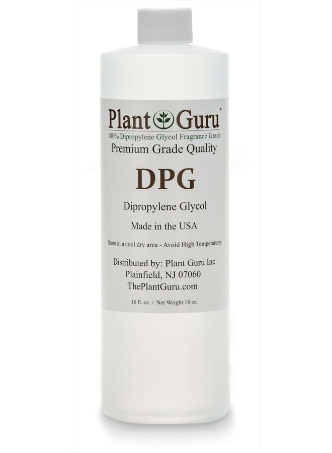 Plant Guru ديبروبيلين جليكول DPG 16 أونصة - زيت ناقل بدرجة عطرية - رائع لصنع البخور والعطور وزيوت الجسم. - Image 1