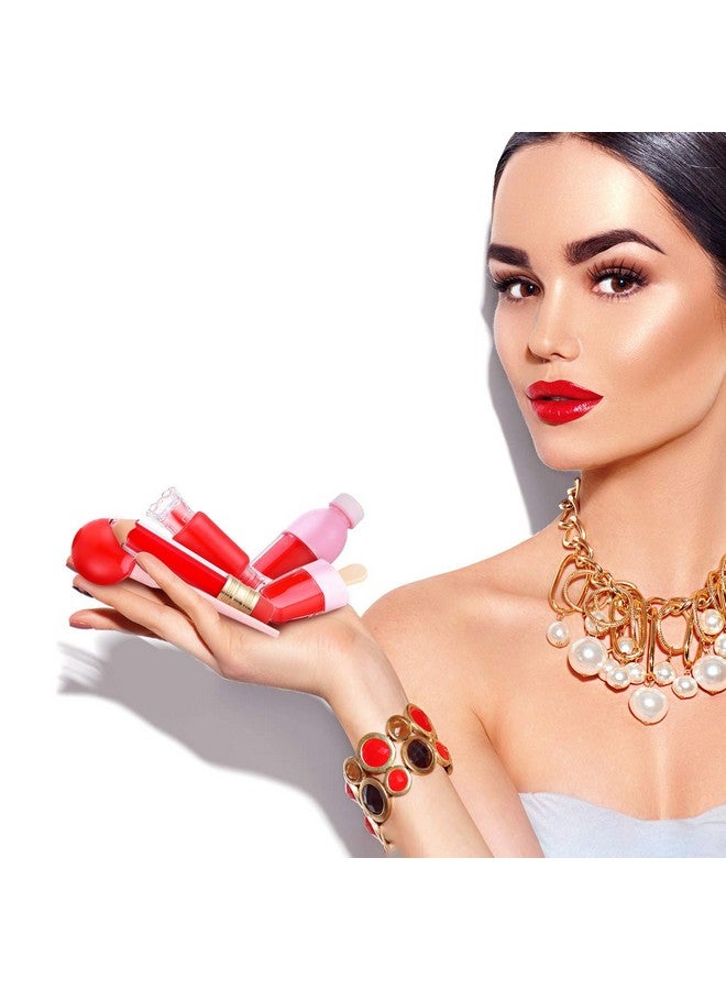 Maitys 30 Pieces Empty Lip Gloss Tubes Tool Set Include 25 Pencil Ice Cream Lollipop Bottle Candy Shaped Empty Lip Gloss Bottle Refillable Lip Balm Containers And 5 Plastic Funnels For Women Girls Diy - Image 5