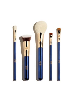 Makeup Brush Set - Limited-Edition Disney’S Beauty And The Beast Makeup Brushes Set With Premium Fibers And Durable Handles For Face & Eyes, Includes 5 Blue Makeup Brushes & Beauty Bag - pzsku/Z8E1B1F2B1BDA2AAB82BDZ/45/_/1730894571/d2e4649d-9cde-4c77-9584-de1b7267f4bf