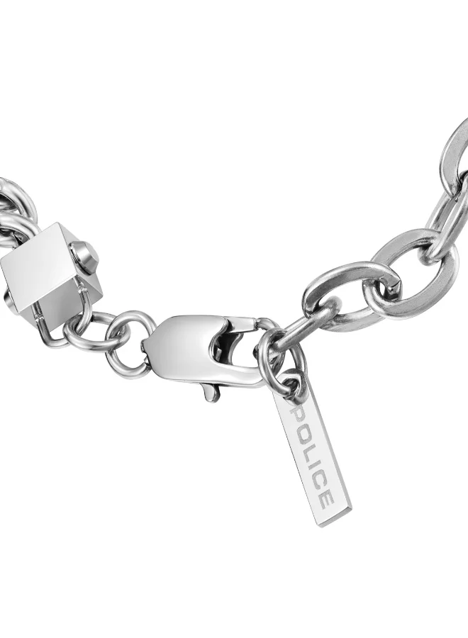 POLICE Chained Silver Bracelet Small for Men