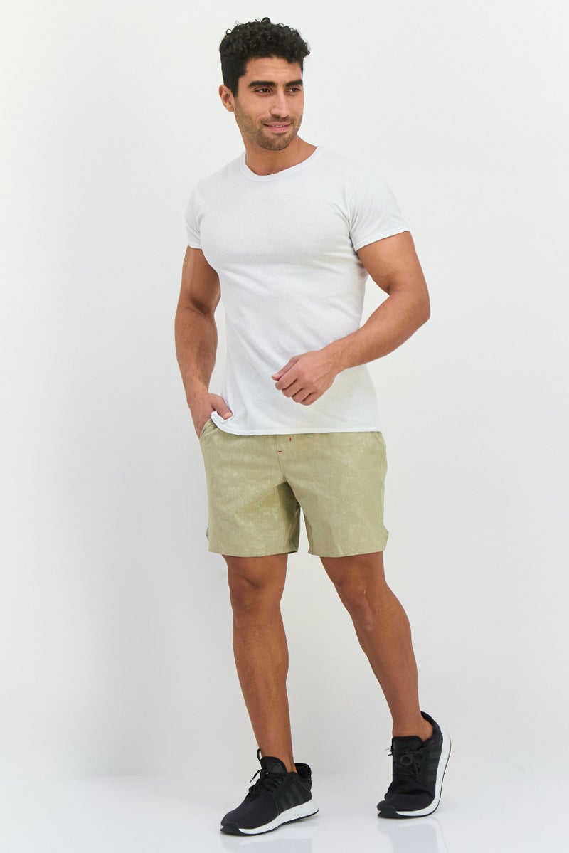 Avalanche Men Relaxed Fit Outdoor Shorts, Light Olive - Image 4