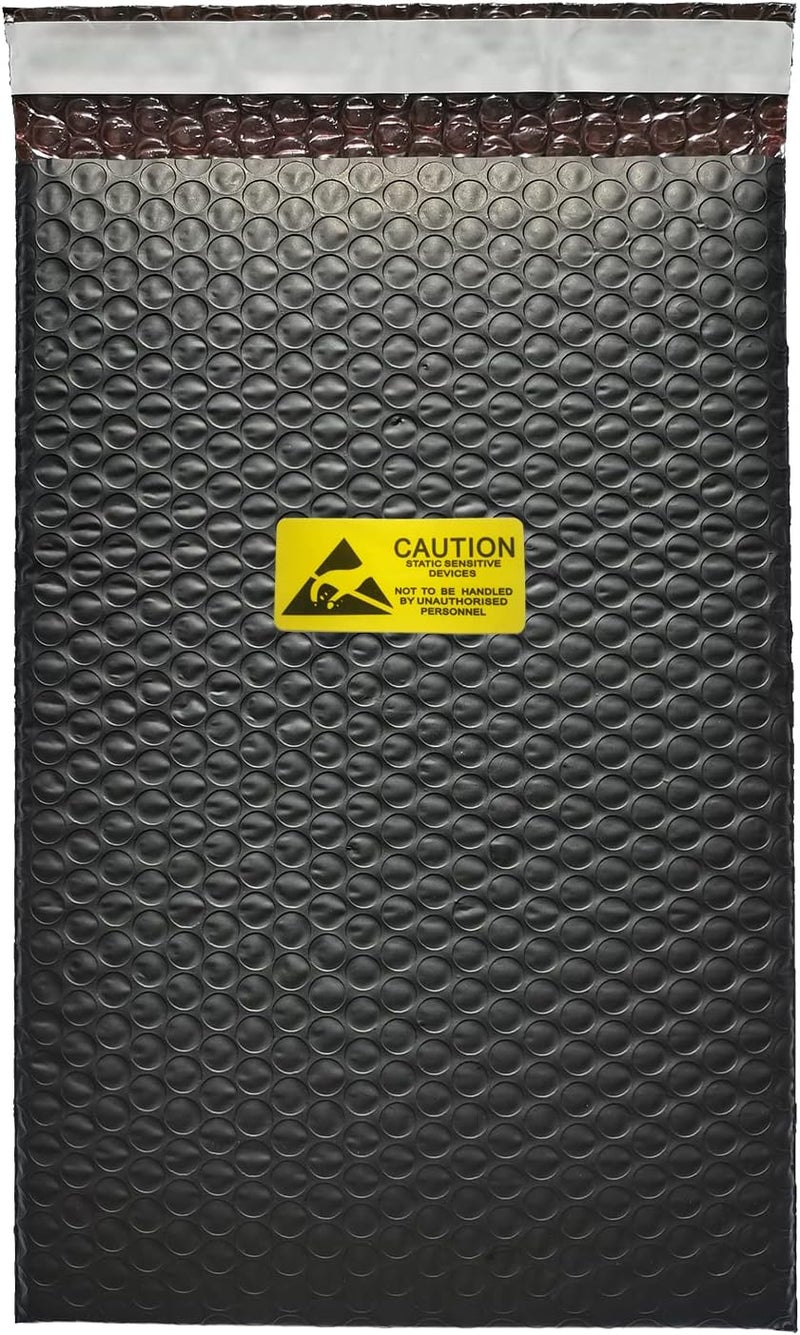 daarcin 10pcs 7.87x11.8in/20x30cm Antistatic Bubble Bags, Static Shielding Bag for Hard Drive SSD HDD or Sensitive Electronic Components - Image 1