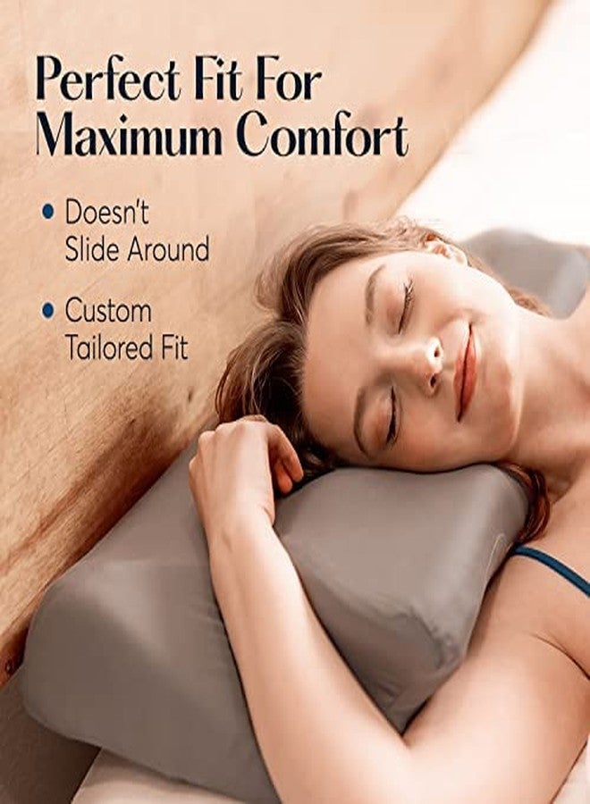 Sutera Dream Deep Pillowcase | Silverthread Antimicrobial Pillow Cover for Healthy Sleep | Soft, Durable, and Breathable Fabric with Easy Maintenance - Image 5