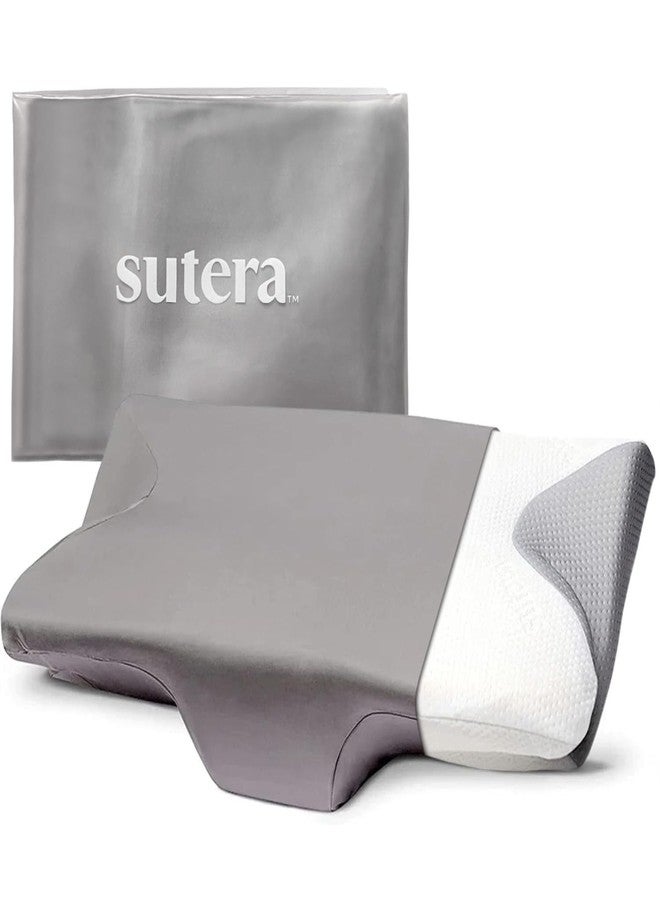 Sutera Dream Deep Pillowcase | Silverthread Antimicrobial Pillow Cover for Healthy Sleep | Soft, Durable, and Breathable Fabric with Easy Maintenance - Image 1