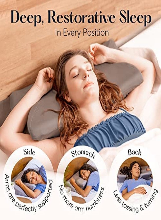 Sutera Dream Deep Pillowcase | Silverthread Antimicrobial Pillow Cover for Healthy Sleep | Soft, Durable, and Breathable Fabric with Easy Maintenance - Image 2