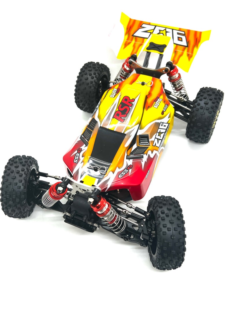 MZtoyz WLtoys 144010 144001 75KM/H 2.4G RC Car Brushless 4WD Electric High Speed Off-Road Drift Toys for Children Racing 144010 1B 1500mah  - Image 1