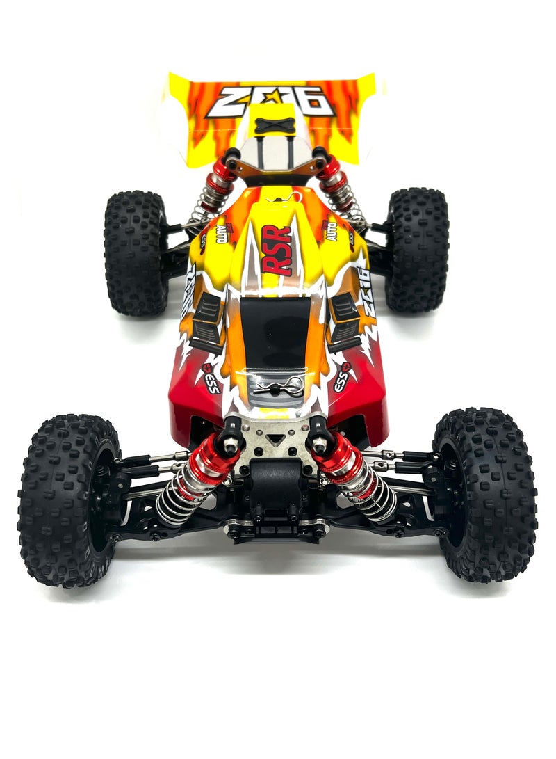 MZtoyz WLtoys 144010 144001 75KM/H 2.4G RC Car Brushless 4WD Electric High Speed Off-Road Drift Toys for Children Racing 144010 1B 1500mah  - Image 2