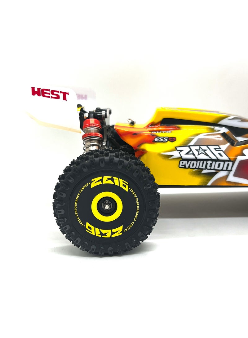 MZtoyz WLtoys 144010 144001 75KM/H 2.4G RC Car Brushless 4WD Electric High Speed Off-Road Drift Toys for Children Racing 144010 1B 1500mah  - Image 3