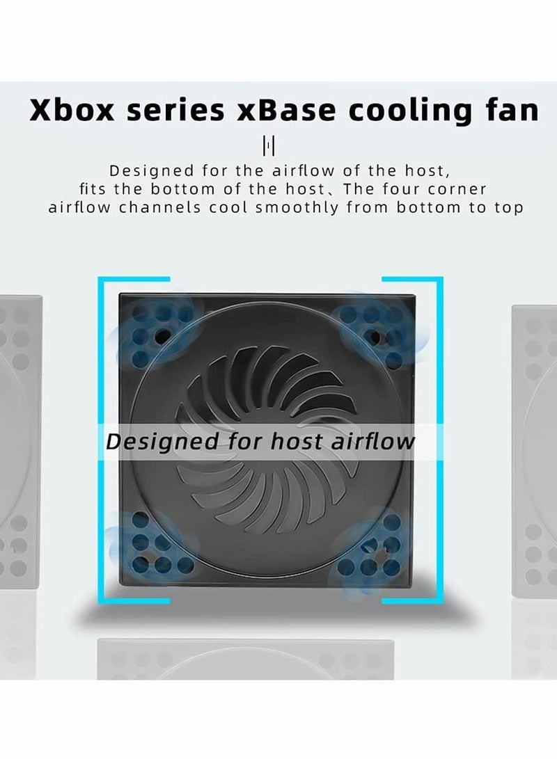 Cooling Fan for Xbox Series X with 4 Fan and 3 USB Port, External Cooler Turbo, Console Standing Mount Cooling System - Image 3