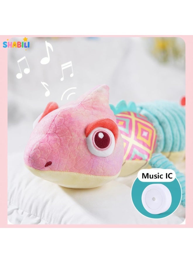 SHABILI Infant Baby Musical Stuffed Animal Soft Toys 0–12 Months, Polyester Plush + PP Cotton, Sensory Crinkle & Rattles for Development, for Newborn Boys & Girls, Tummy Time, Stroller, Car Seat, Travel - Image 2