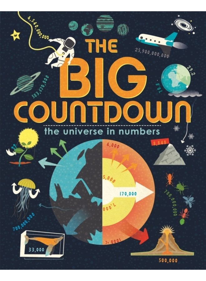 The Big Countdown The Universe in Numbers - Hardback