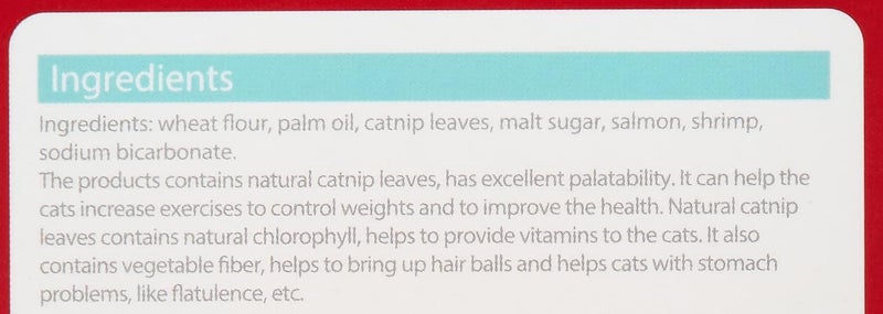 Bioline Catnip Biscuits Salmon Flavor Cat Treats 80g - Image 3