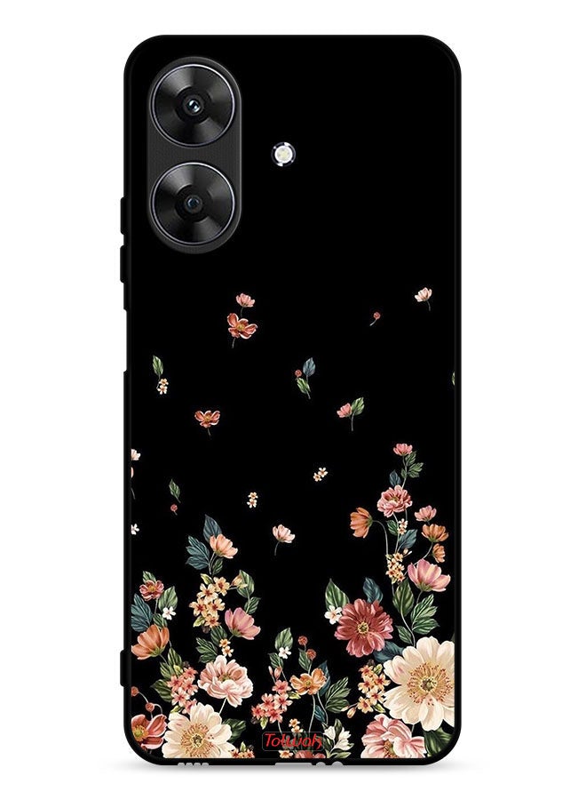 Tolwak Realme Note 60 4G Protective Case Cover Small Flowers In Bottom - Image 1