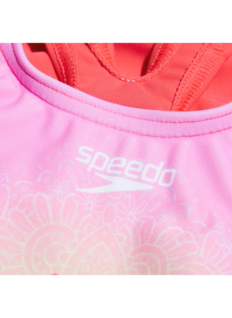 speedo Kids' Digital Printed Swimsuit