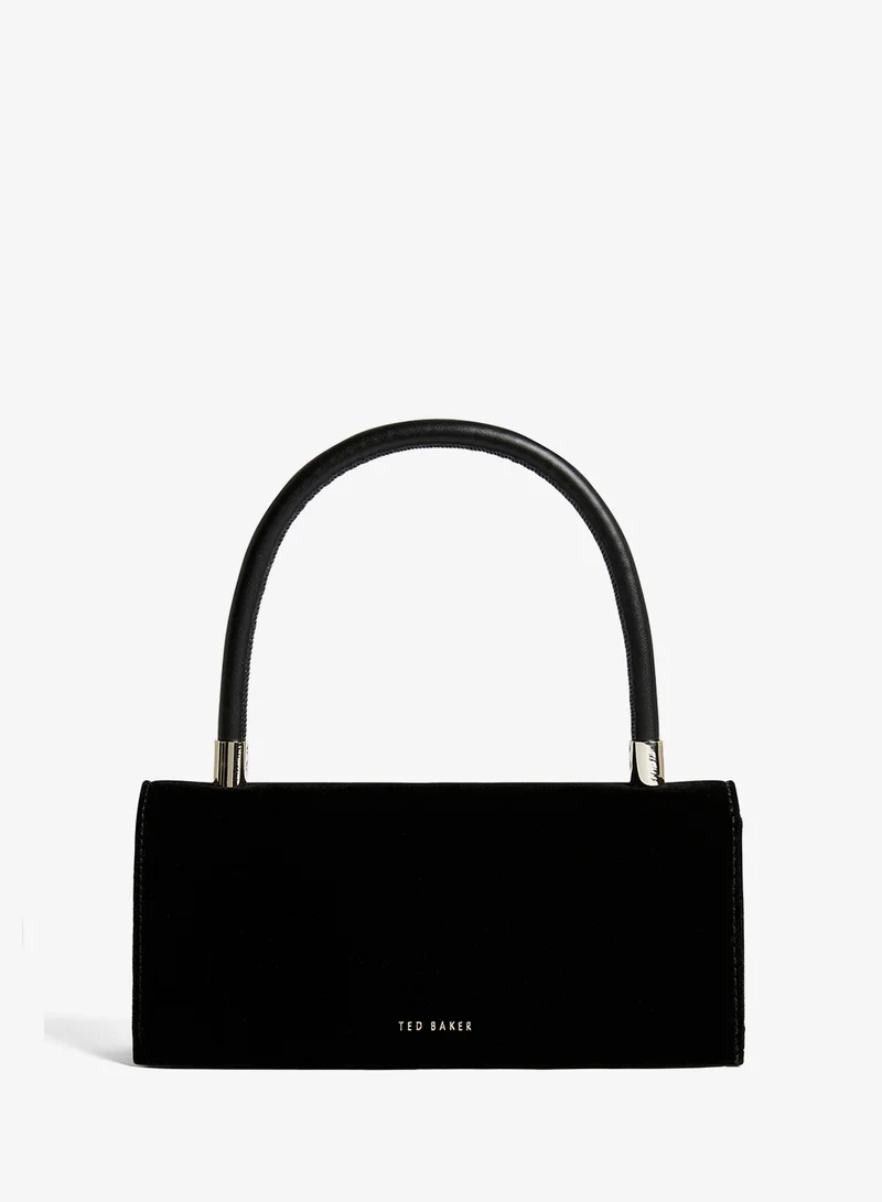 تيد بيكر Velvet Top Handle Shoulder Bag