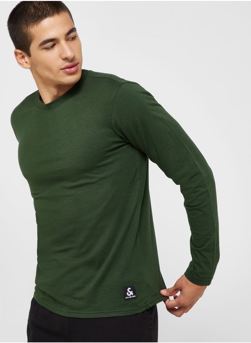 JACK & JONES - Essential Crew Neck T-Shirt & Pants Set - Image 1