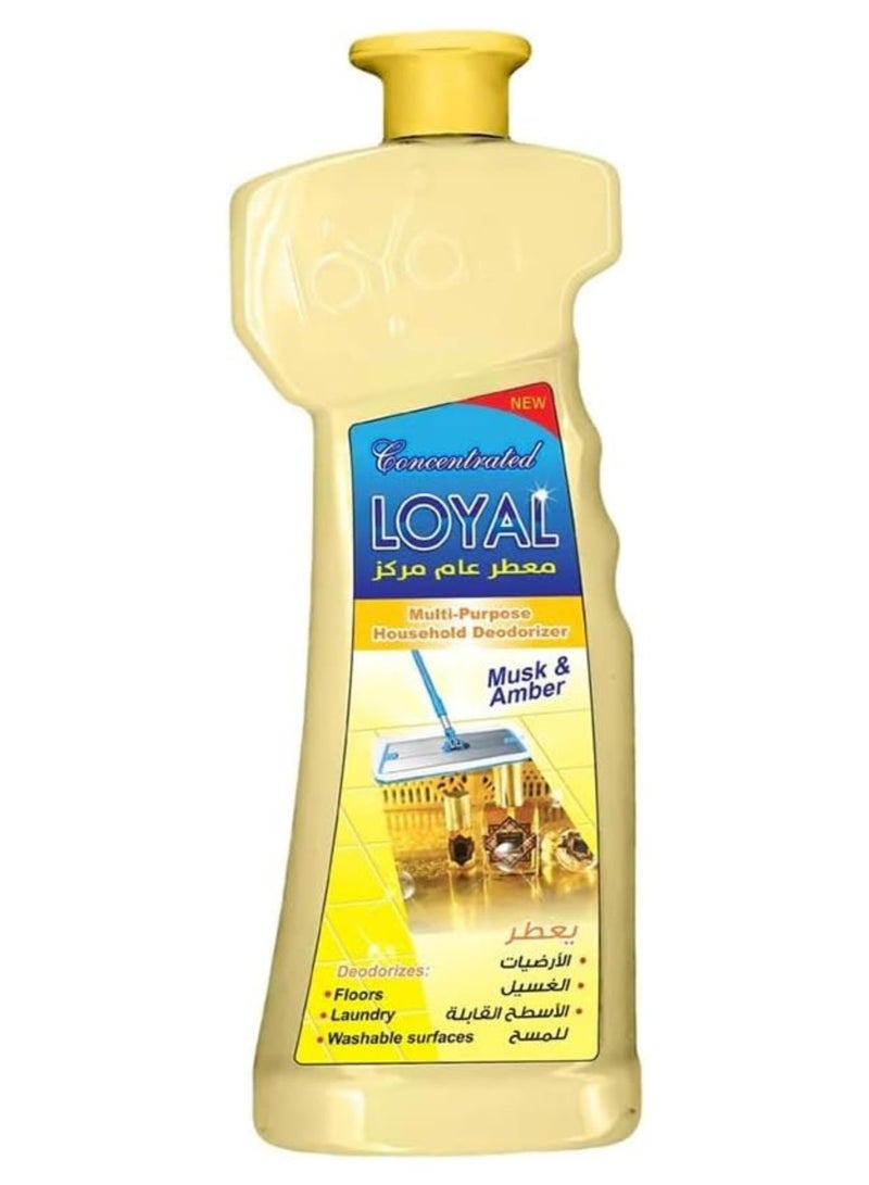 Loyal Multi-Purpose Household Deodorizer Concentrated Gel, Musk & Amber, 2100ml - Image 1